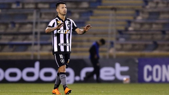 Valencia vivió en cancha la goleada que sufrió Botafogo ante Atlético Mineiro por la liga brasilea