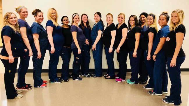 EEUU: 16 enfermeras quedaron embarazadas al mismo tiempo en un hospital de Arizona