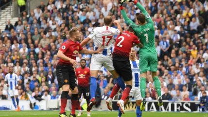 Manchester United cayó ante la eficacia de Brighton en la Premier