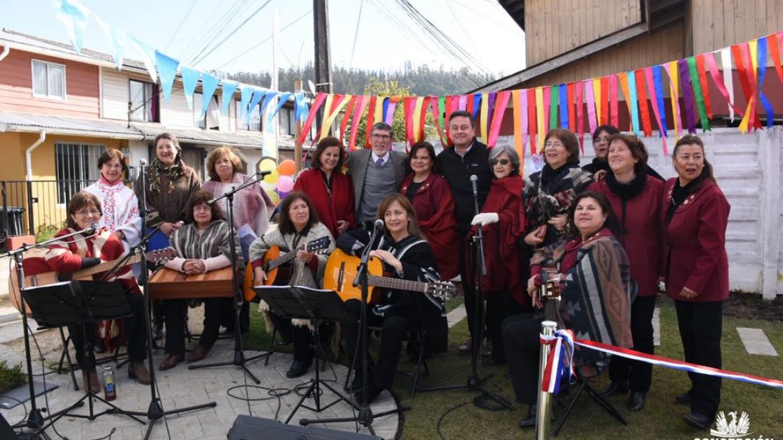Concepción: Inauguraron nano plaza Los Sauces en el sector Los Lirios