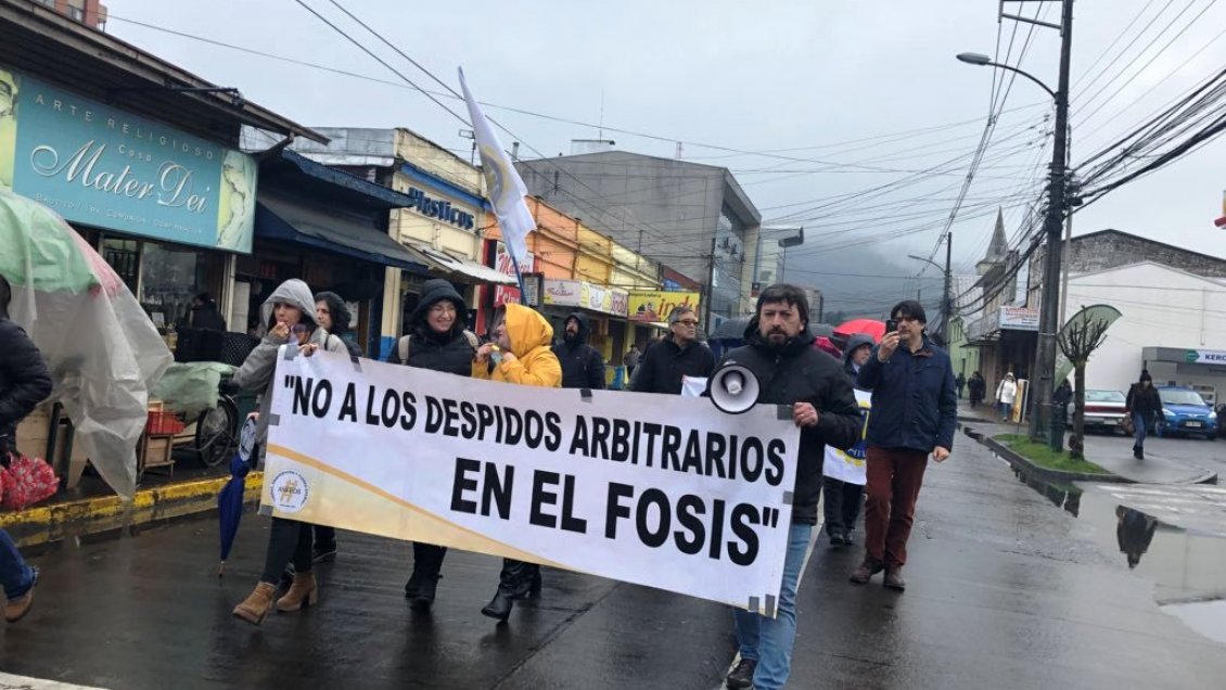 Trabajadores del Fosis depusieron huelga y volvieron a sus funciones