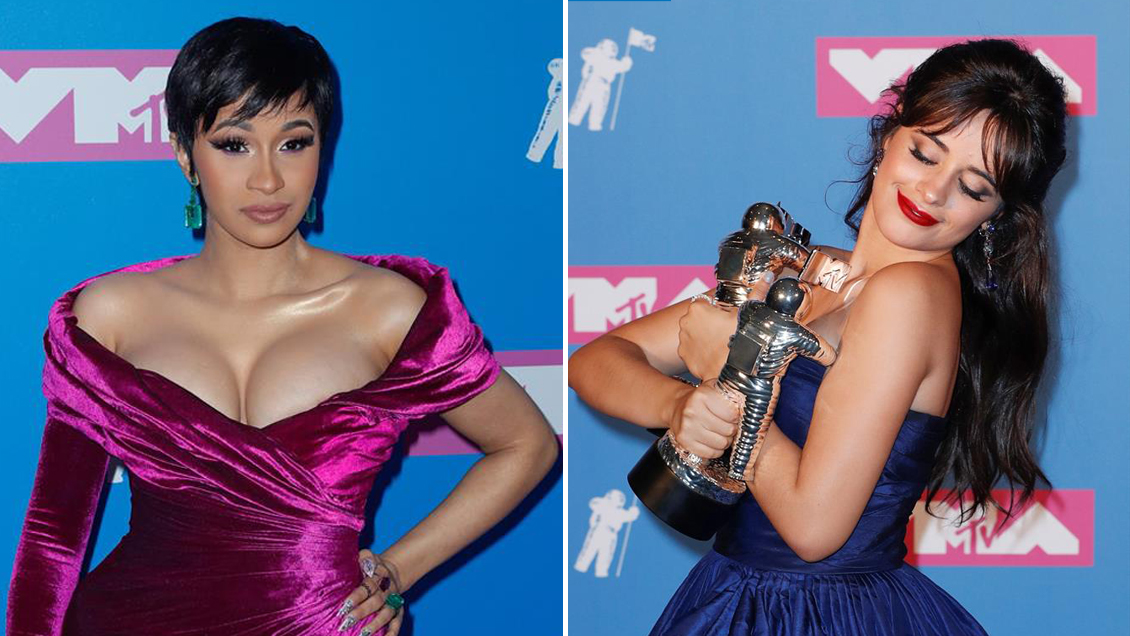 Cardi B y Camila Cabello reinaron en los MTV Video Music Awards