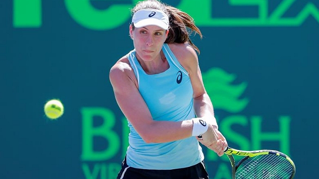 Johanna Konta se retiró del WTA de New Haven por una enfermedad viral