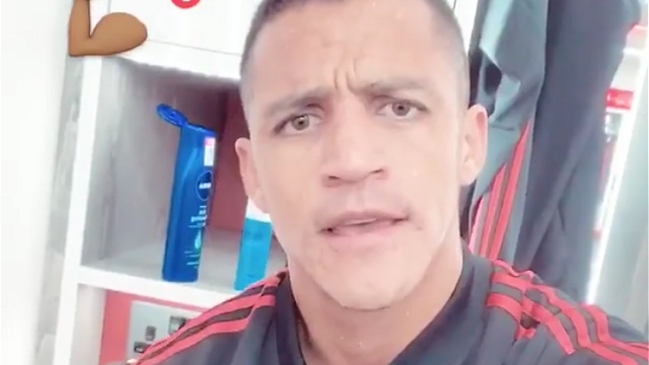 La respuesta de Alexis Sánchez a las críticas de los hinchas de Manchester United