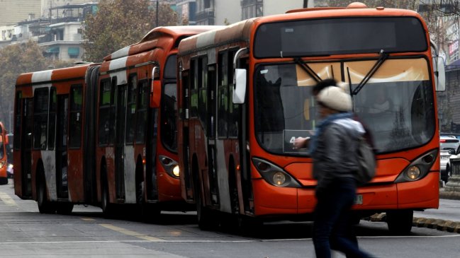 Déficit del Transantiago llegó a su mayor nivel en nueve años