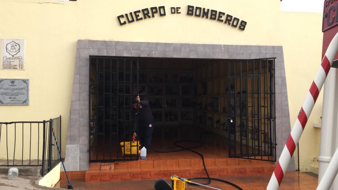 Denuncian actos vandálicos contra mausoleos de Bomberos en el Cementerio de Antofagasta