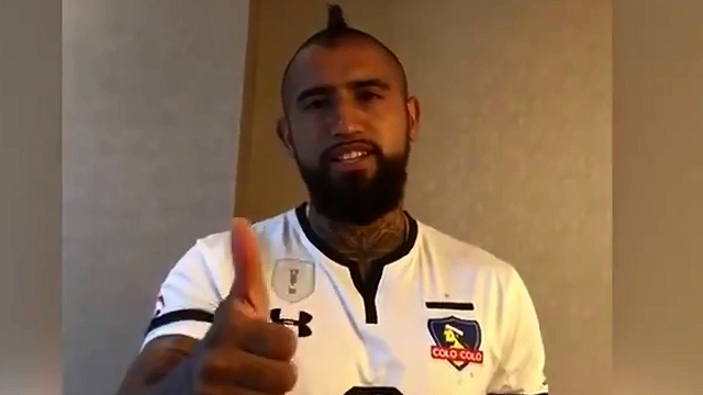 Arturo Vidal envió su arenga para el Superclásico: Mucha fuerza y arriba 
