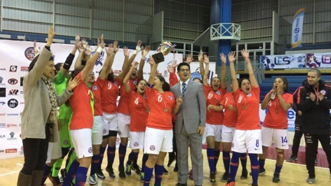  La Roja femenina de futsal participará de los JJ.OO de la Juventud  