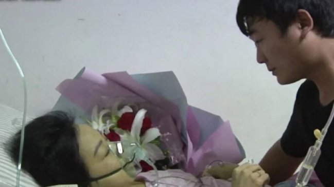 Mujer con enfermedad terminal murió el día de su boda