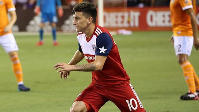 Pablo Aránguiz participó como titular en el empate de FC Dallas por la MLS