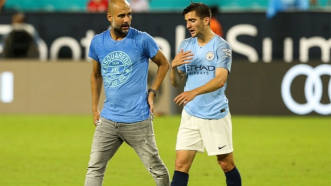 El nieto de Oscar Garré en Manchester City: Guardiola me pidió que imite a Messi