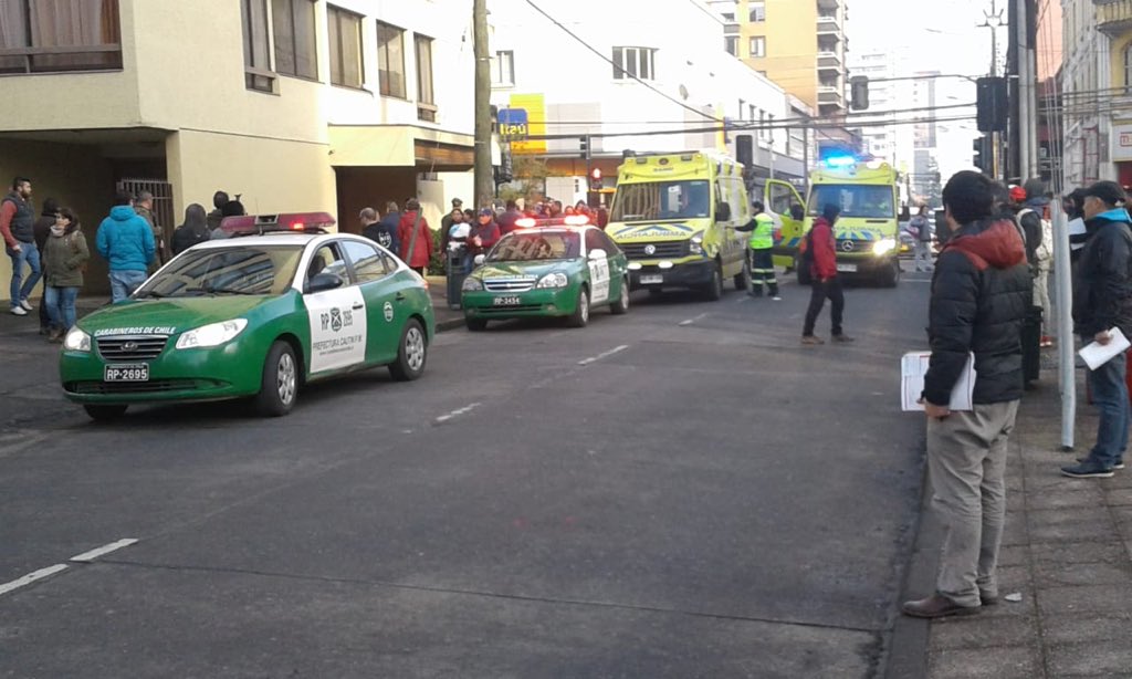 Millonario asalto genera amplio operativo policial en Temuco