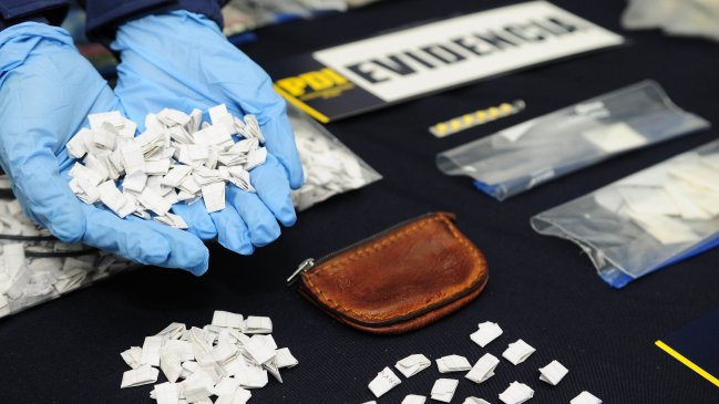 PDI detiene a pareja que traficaba cocaína en la comuna de Coronel