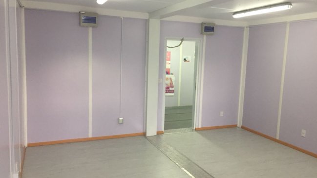 Rehabilitan box de estimulación en el Hospital Modular de Queilen