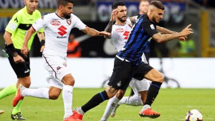 Inter de Milán se mantiene sin poder ganar en la Serie A tras empate con Torino
