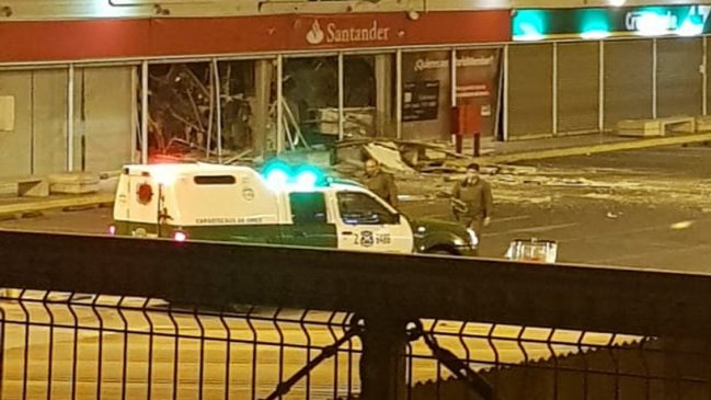 Explosión en Antofagasta: Investigan robo de cajero automático