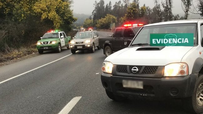 Persecución policial dejó un detenido en Collipulli