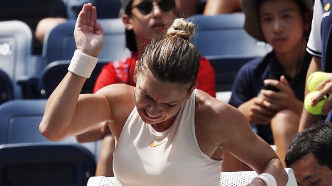 Simona Halep volvió a caer en primera ronda del US Open