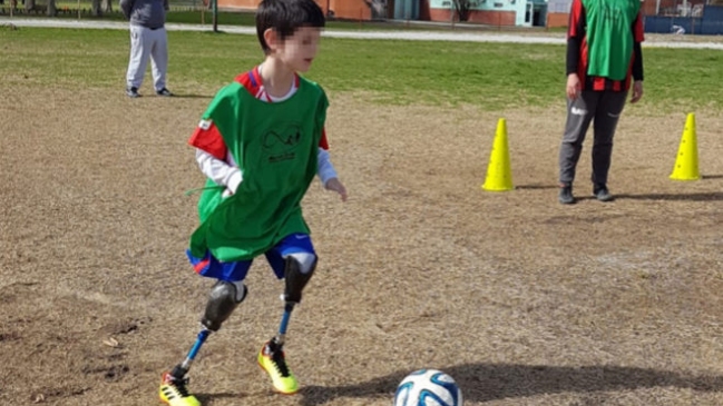 El notable gesto de Antoine Griezmann con un niño argentino que perdió sus dos piernas