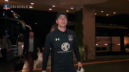 Lleno de ilusión: Así fue el viaje de Colo Colo a Sao Paulo para jugar por la Libertadores