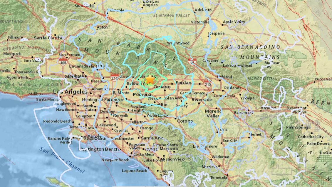 Sismo de magnitud 4,4 Richter sacudió California