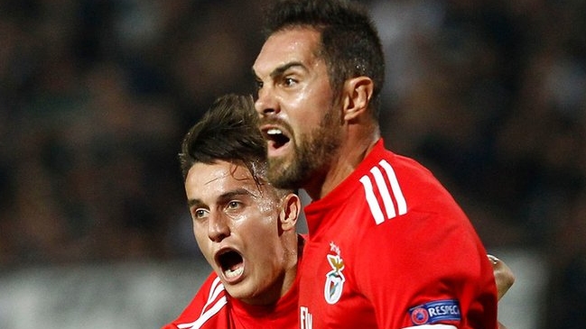 Benfica arrolló a domicilio a PAOK y se instaló en la fase grupal de la Champions