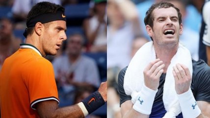   La victoria de Del Potro y la derrota de Murray destacaron en la tercera jornada del US Open 