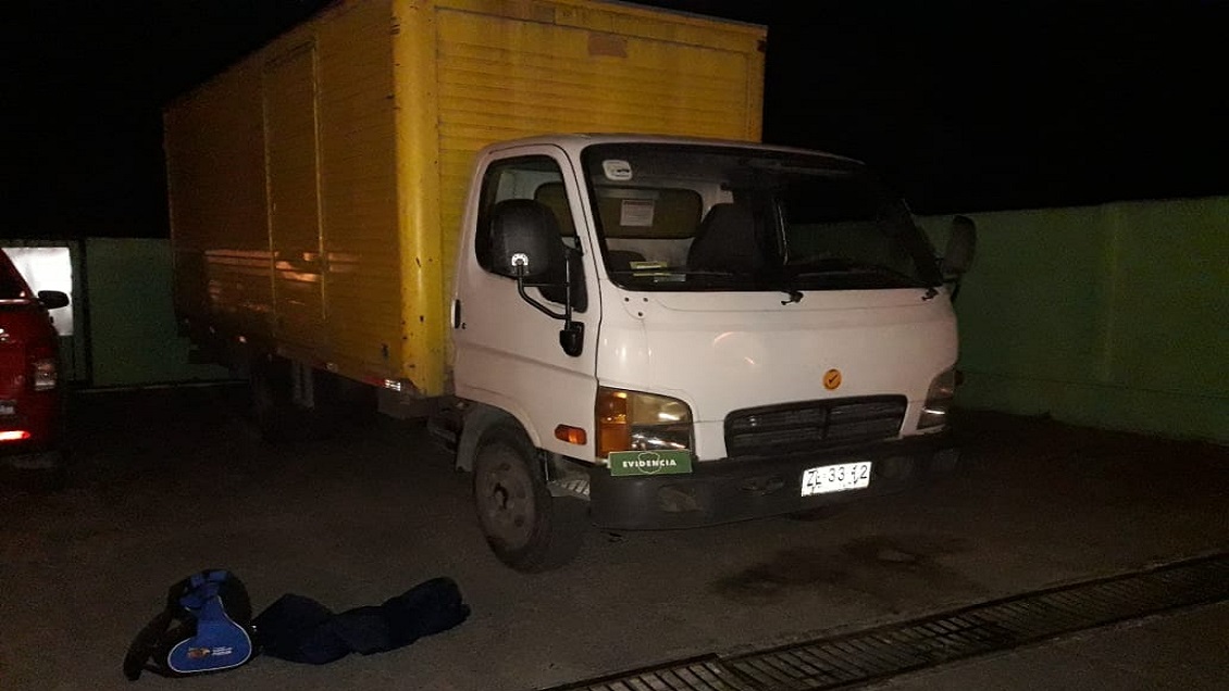 Carabineros recuperó camión sustraído en Requínoa