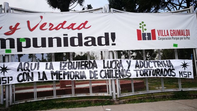 Parque Villa Grimaldi repudia 