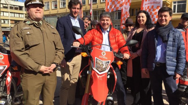 Motoristas de seguridad ciudadana recorrerán las calles de Valdivia