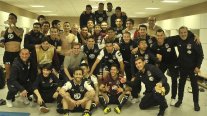 Desahogo: El íntimo festejo de Colo Colo tras eliminar a Corinthians de Copa Libertadores