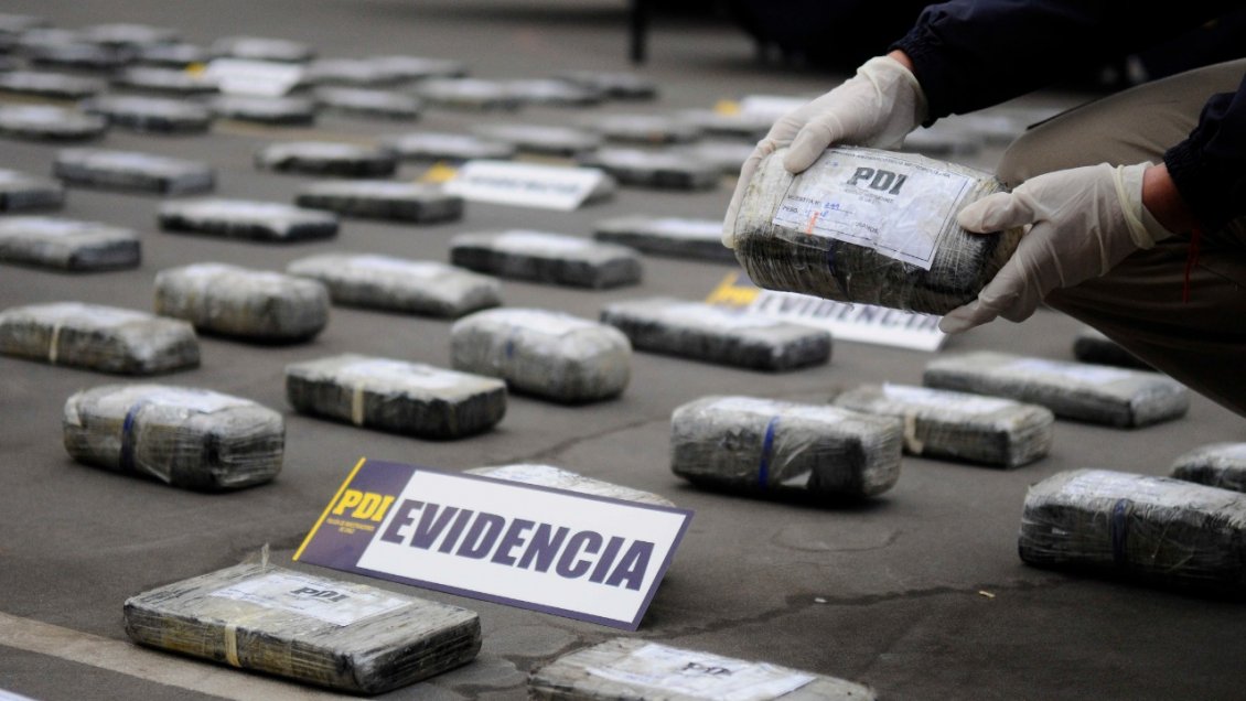 PDI incautó más de 100 kilos de droga avaluada en 1.600 millones