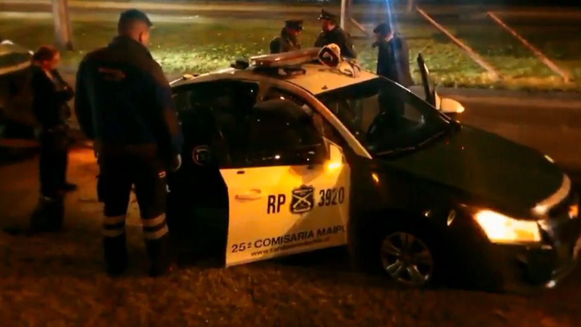 Persecución policial terminó con un muerto y tres carabineros lesionados
