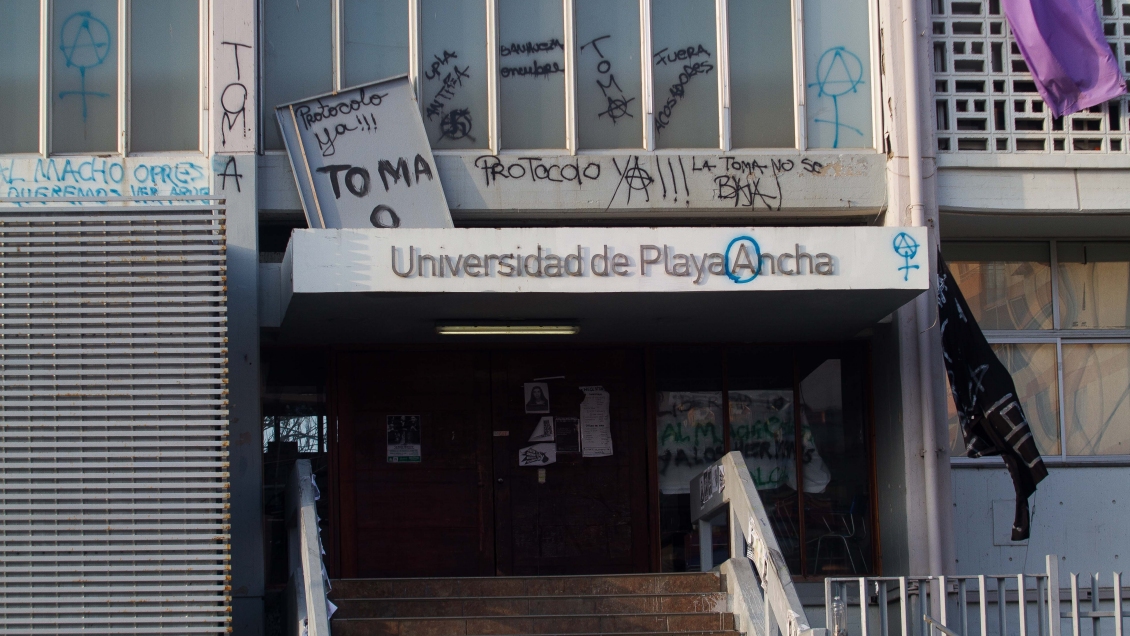 Tras 108 días: Finalizó la toma feminista de la U. de Playa Ancha