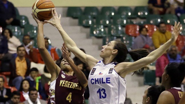  La Roja perdió ante Venezuela en el Sudamericano femenino de baloncesto  
