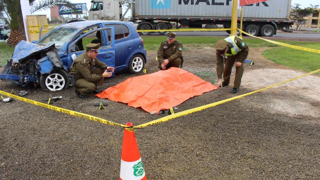 Arica: Con montaje de un fatal accidente de tránsito iniciaron campaña de prevención para Fiestas Patrias