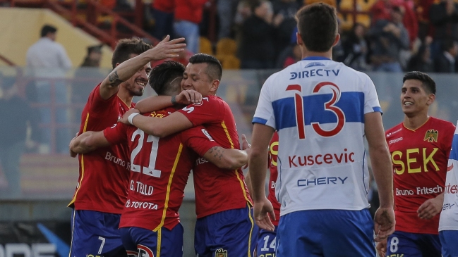 Unión Española amargó a una mezquina U. Católica al lograr el empate en los descuentos