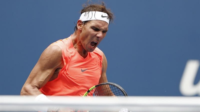 Nadal pasó a cuartos del US Open tras vencer en cuatro sets al georgiano Basilashvili