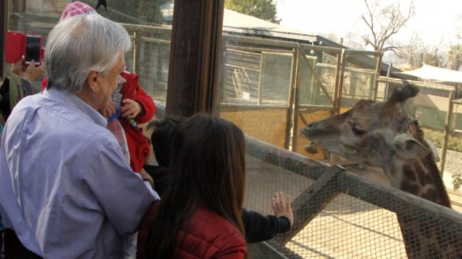 Presidente Piñera anunció la extensión del zoológico del Parque Metropolitano
