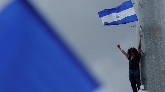 Tiroteo en manifestación contra Ortega dejó un herido en Nicaragua