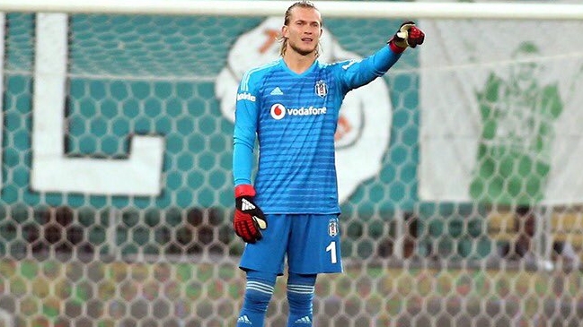 Loris Karius debutó en Besiktas con una salida en falso que costó el empate