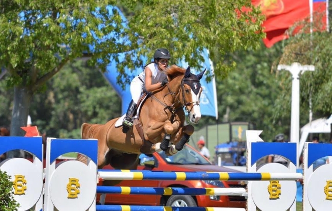 María José Uauy gana final chilena de la FEI World Jumping Challenge