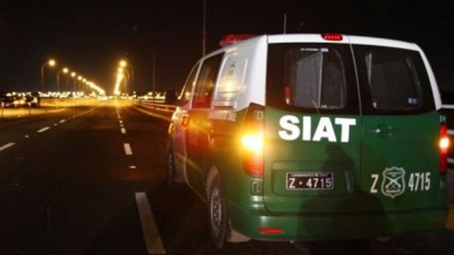 Volcamiento de bus en la Ruta 5 Sur