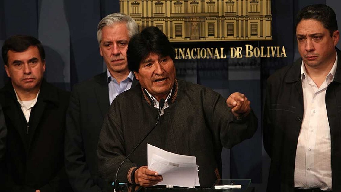 Evo Morales remplazó sorpresivamente a su canciller