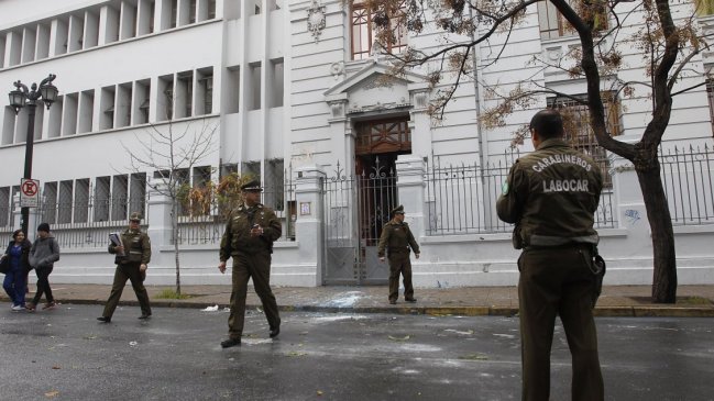 Liceo de Aplicación: Director quiere expulsar a estudiantes detenidos por incidentes