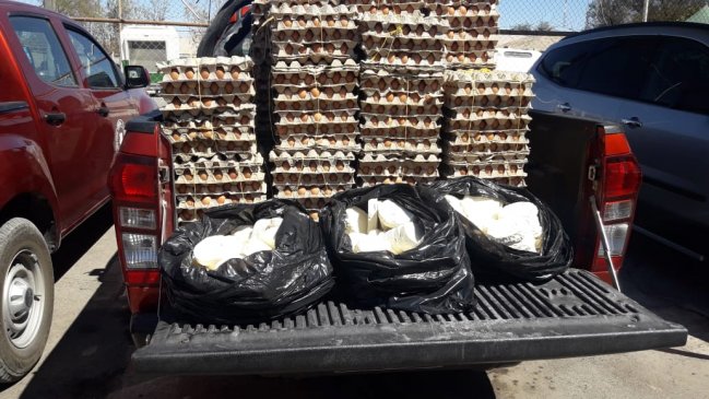 Más de 200 kilos de quesos frescos fueron decomisados en Pozo Almonte