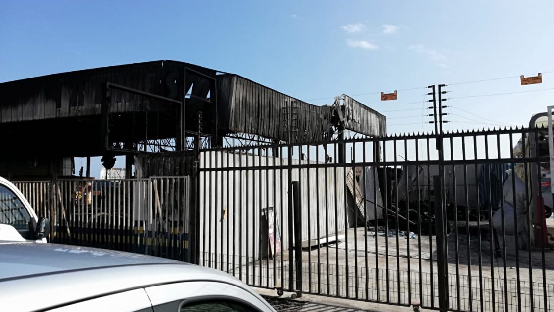 Antofagasta: Inician sumario sanitario contra empresa afectada por incendio