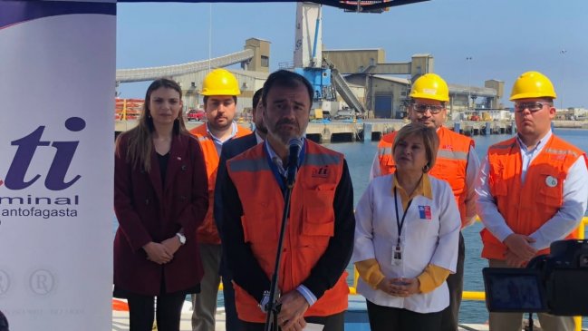Terminal Antofagasta mejora el transporte y acopio de concentrado de cobre