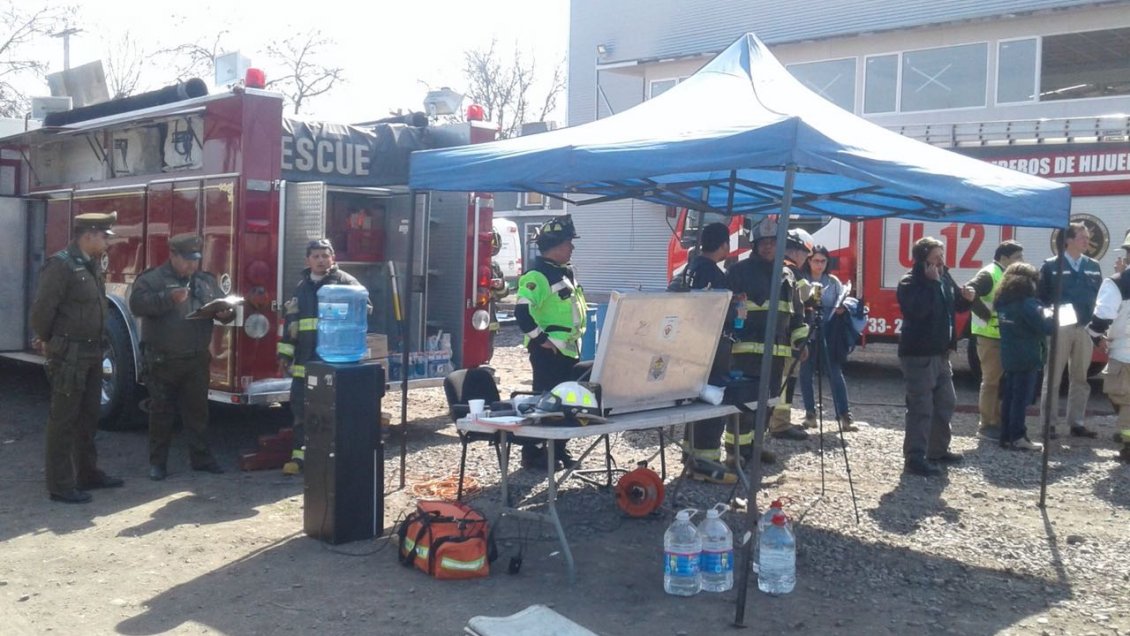 Fuga de ácido nítrico obligó a evacuación de 850 trabajadores en Hijuelas