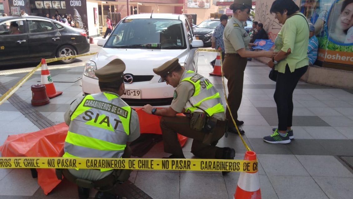 Arica: Recrearon un accidente fatal para llamar a la prevención vial durante Fiestas Patrias